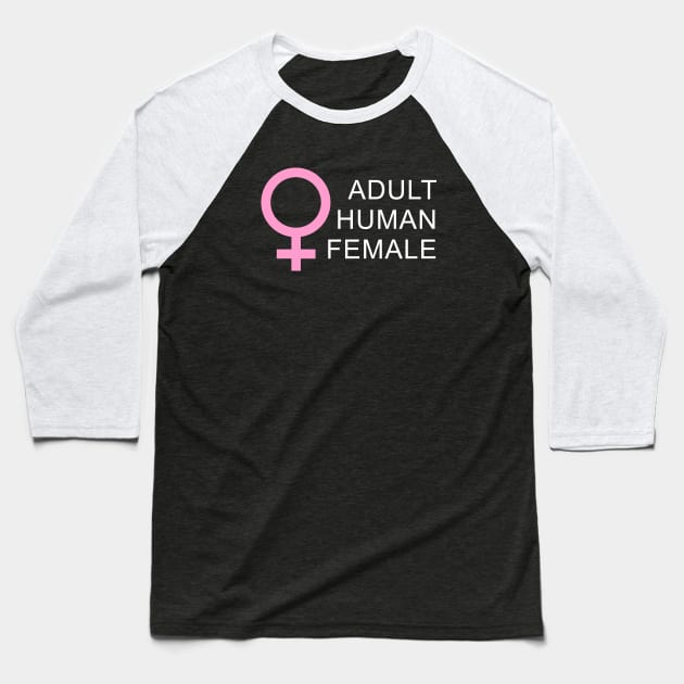 Adult Human Female Baseball T-Shirt by BigTime